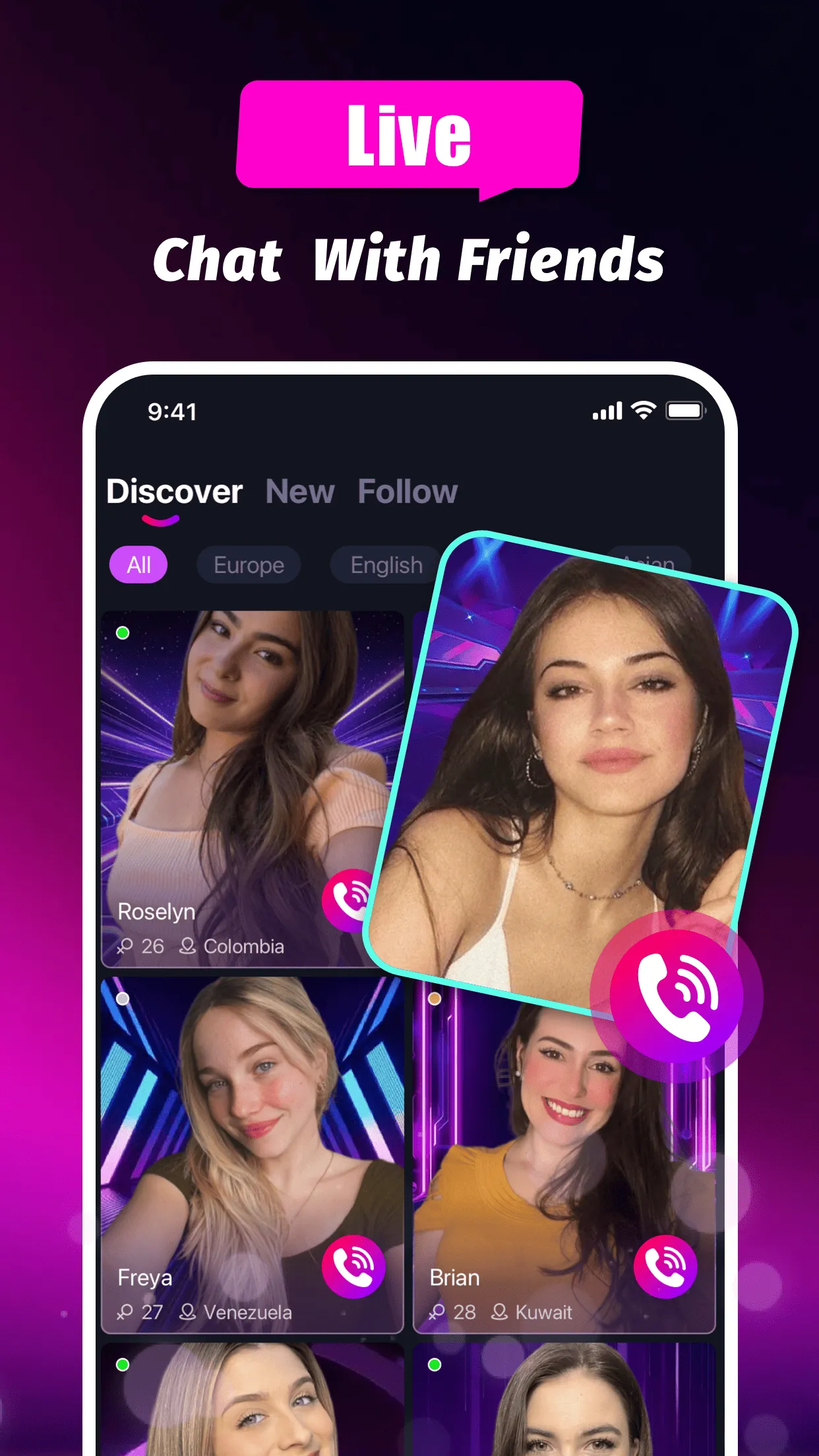 Bico-Live Video Chat | Indus Appstore | Screenshot