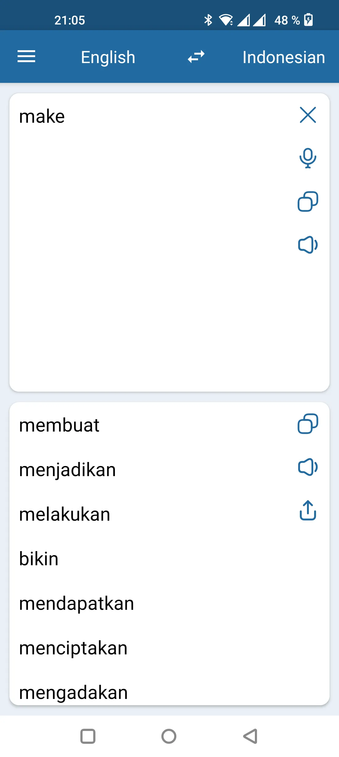 Indonesian English Translator | Indus Appstore | Screenshot