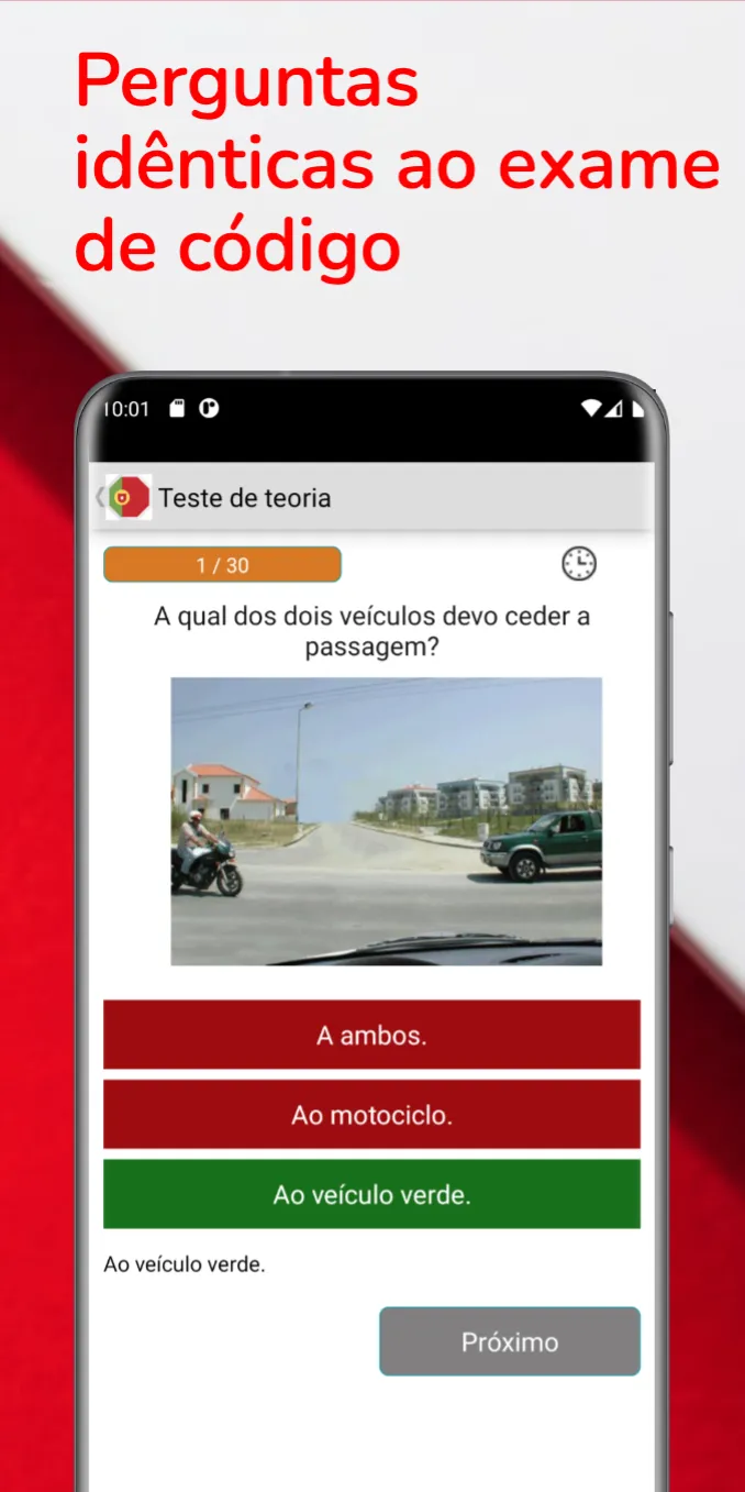 Testes de Código IMTT:  Exames | Indus Appstore | Screenshot