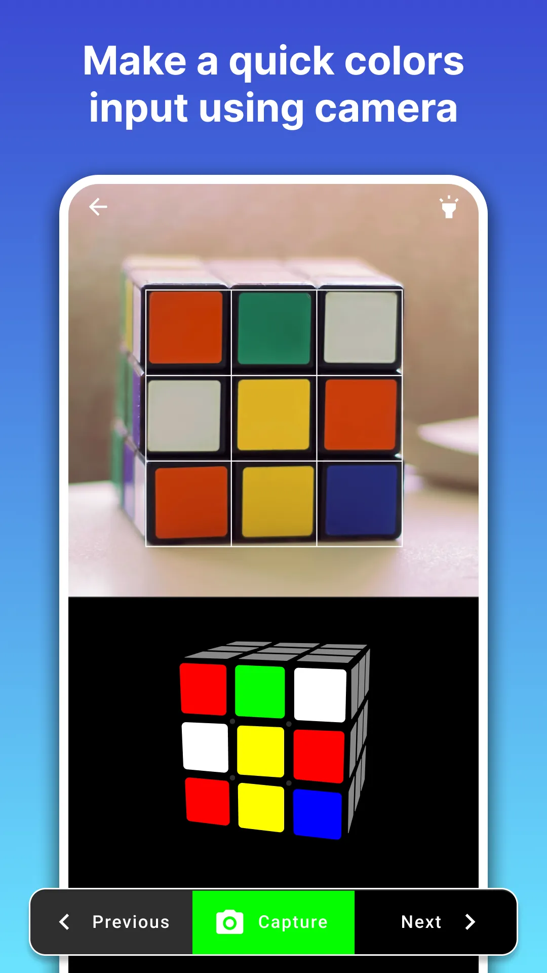 Cube Solver | Indus Appstore | Screenshot