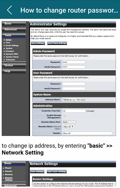 Trendnet Wifi Router Guide | Indus Appstore | Screenshot