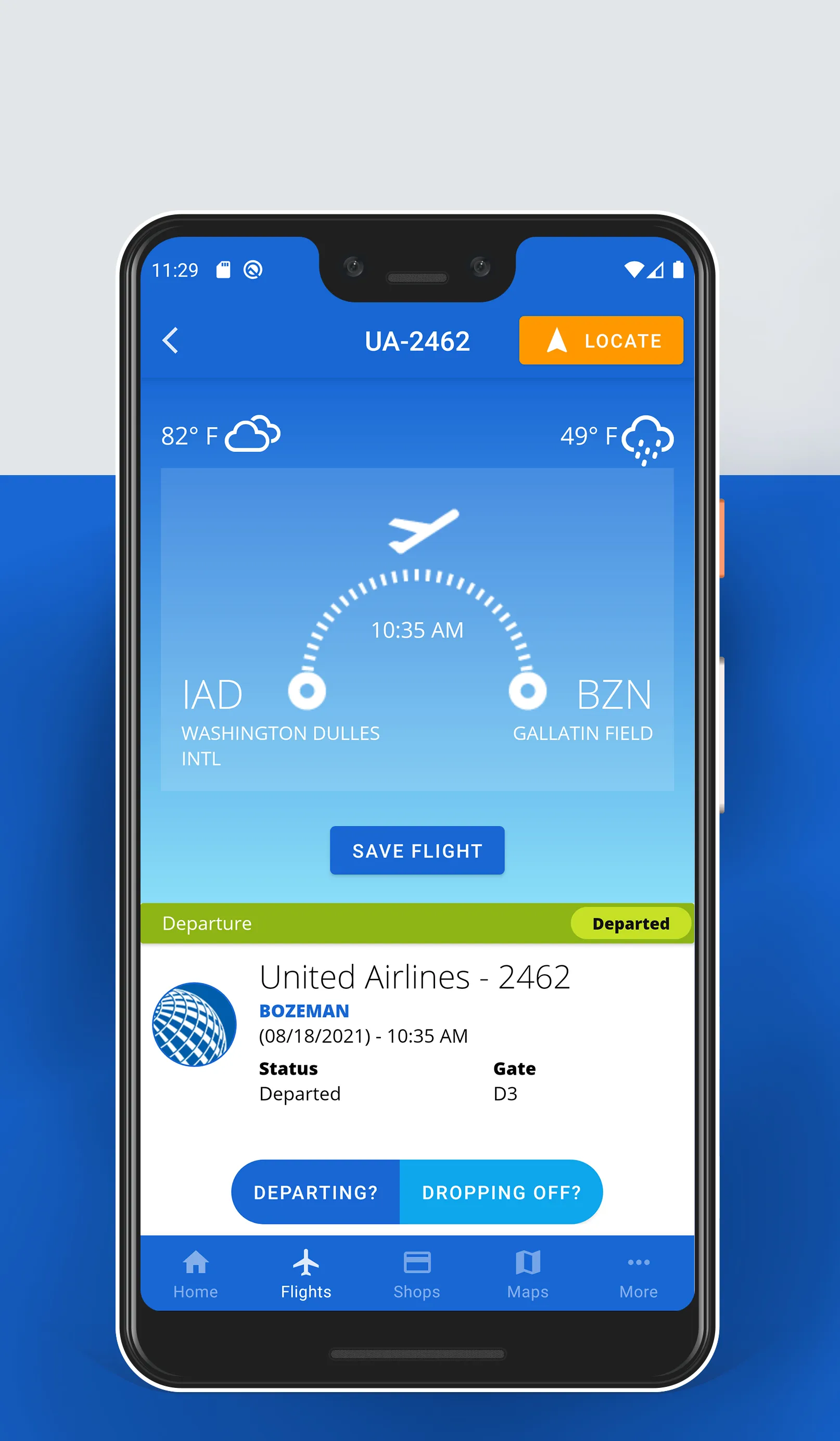 DC Airports | Indus Appstore | Screenshot