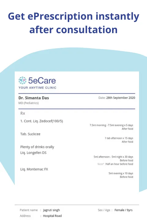 5eCare - Your online hospital | Indus Appstore | Screenshot