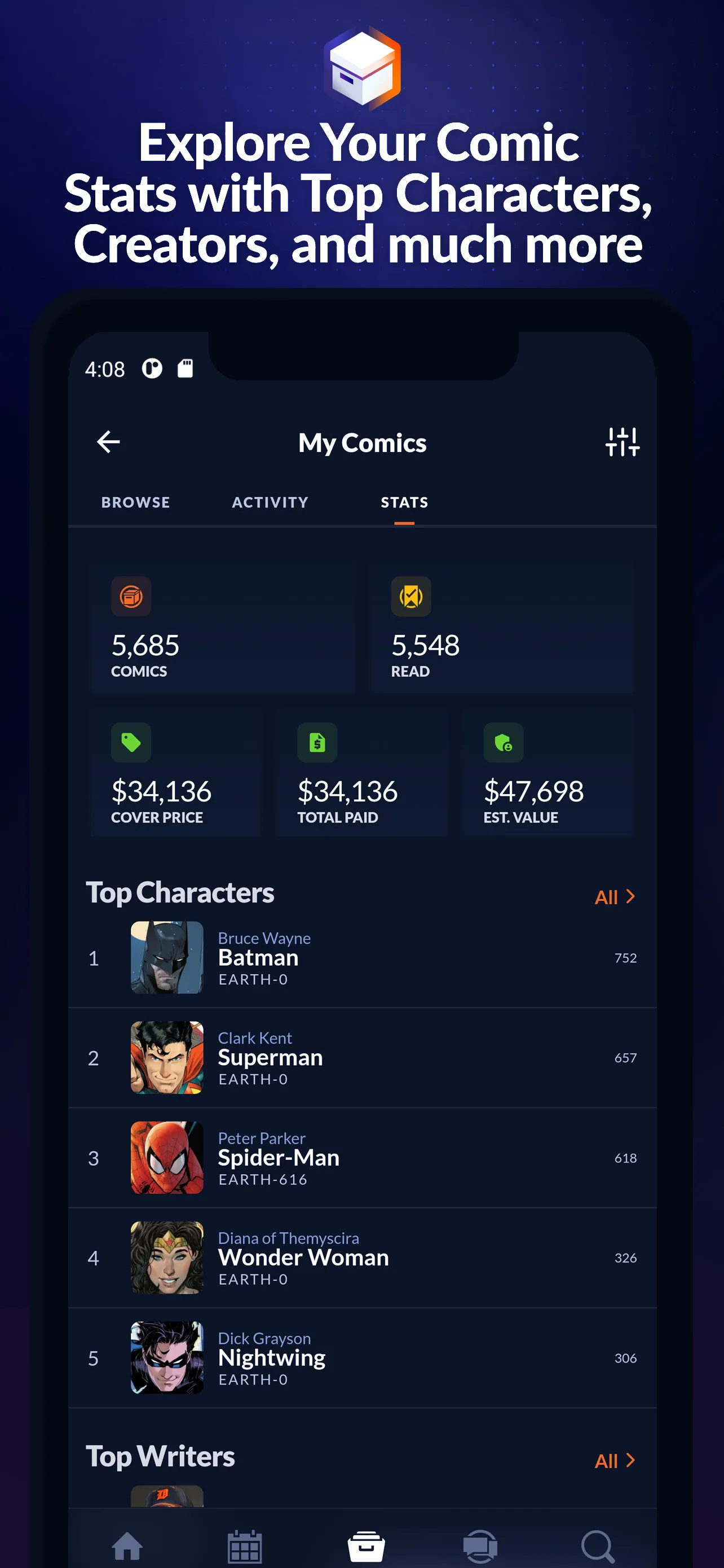 League of Comic Geeks | Indus Appstore | Screenshot