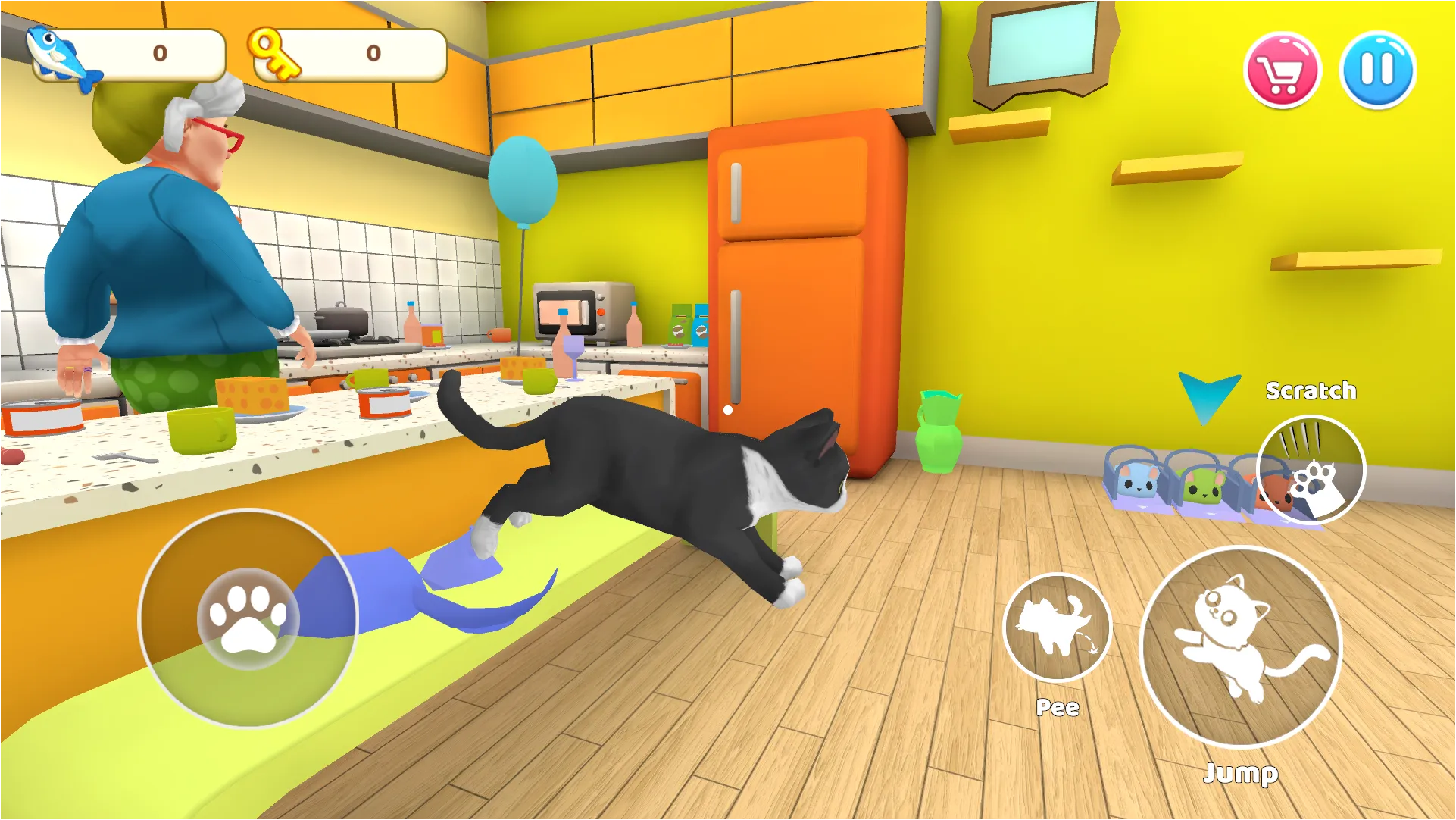 Cat Mayhem: Gran’s Angry | Indus Appstore | Screenshot