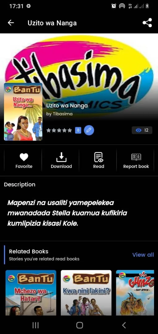 Tibasima Comics | Indus Appstore | Screenshot