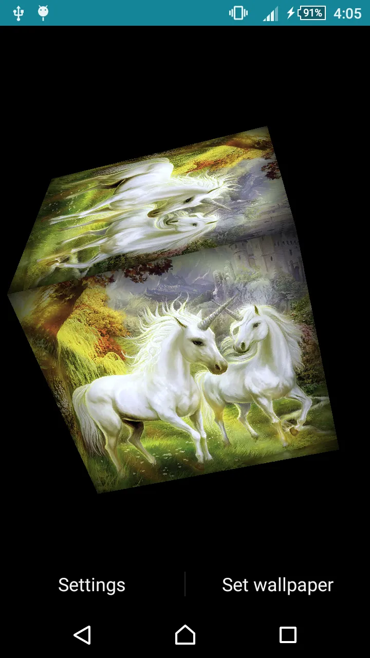 Unicorn Live Wallpaper | Indus Appstore | Screenshot