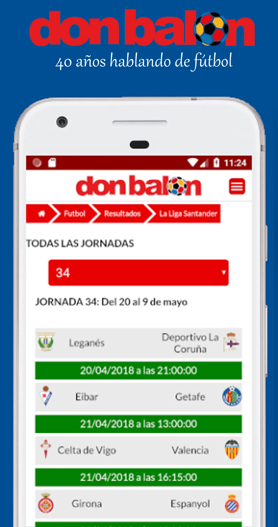 Don Balón | Diario deportivo | Indus Appstore | Screenshot