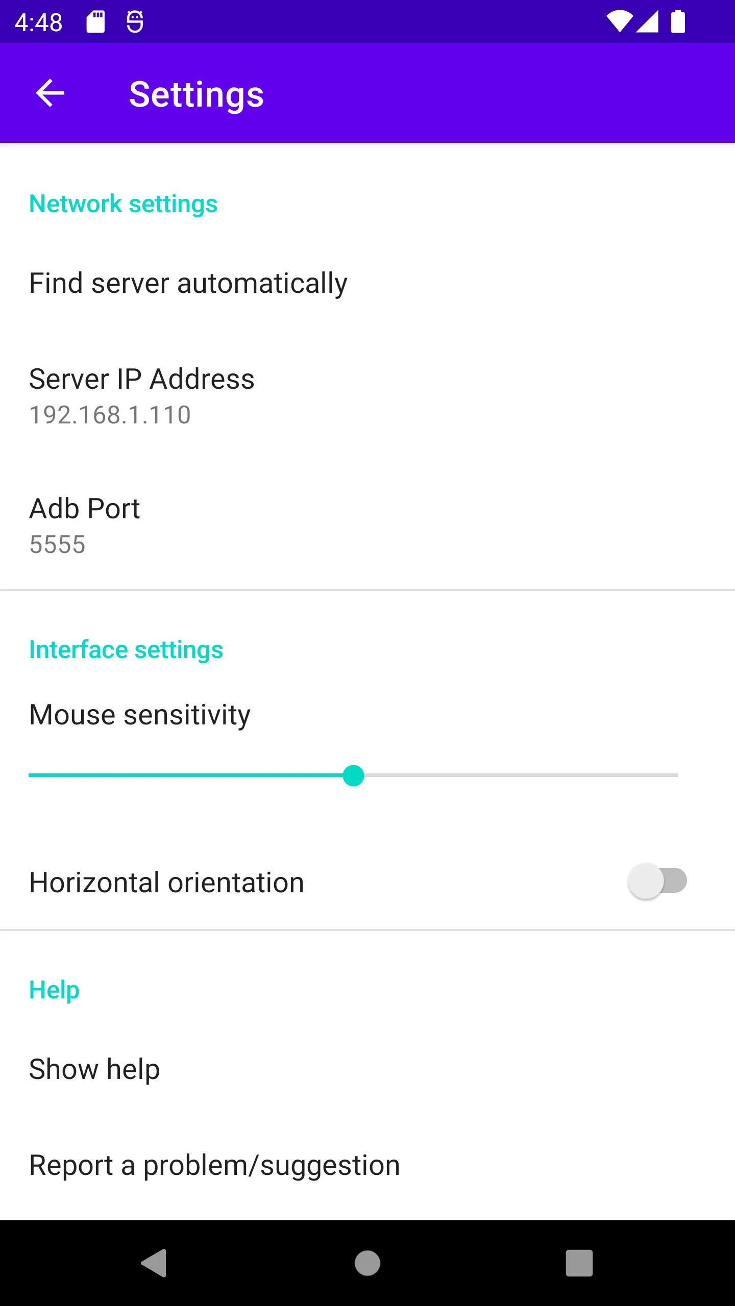 Android TV ADB Mouse Keyboard | Indus Appstore | Screenshot