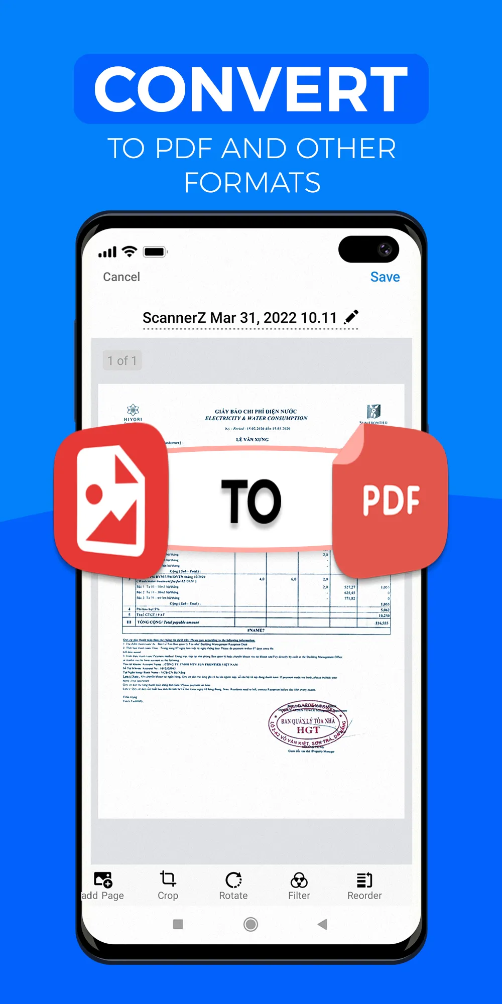 Scanner Z - PDF Documents | Indus Appstore | Screenshot