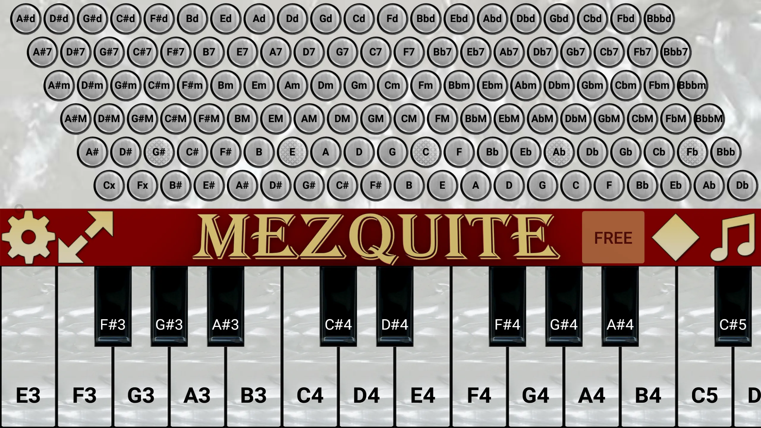 Mezquite Piano Accordion | Indus Appstore | Screenshot