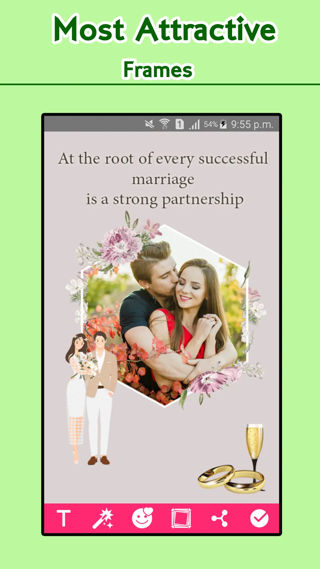 Wedding Photo Frames | Indus Appstore | Screenshot