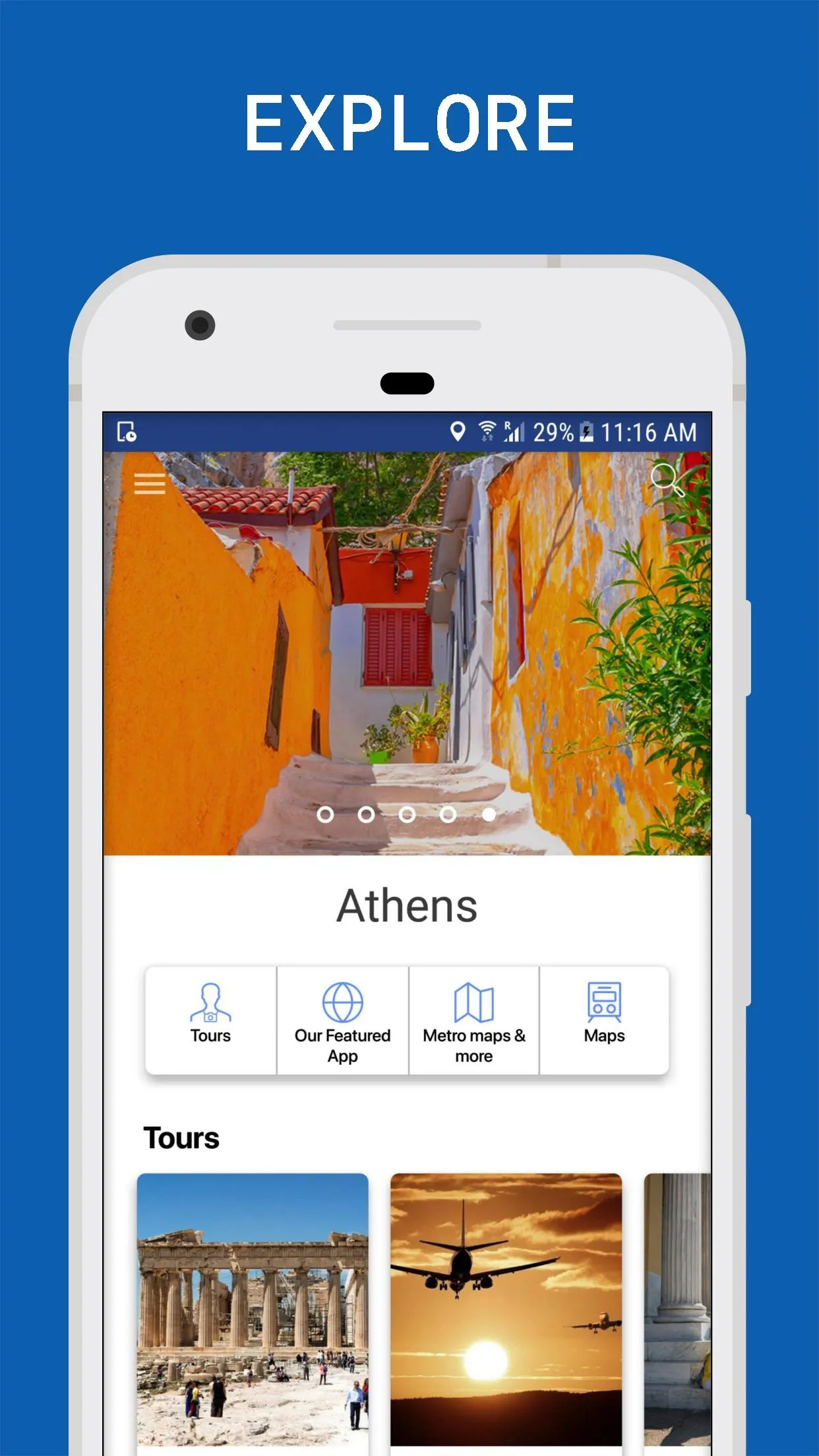 Athens Travel Guide | Indus Appstore | Screenshot