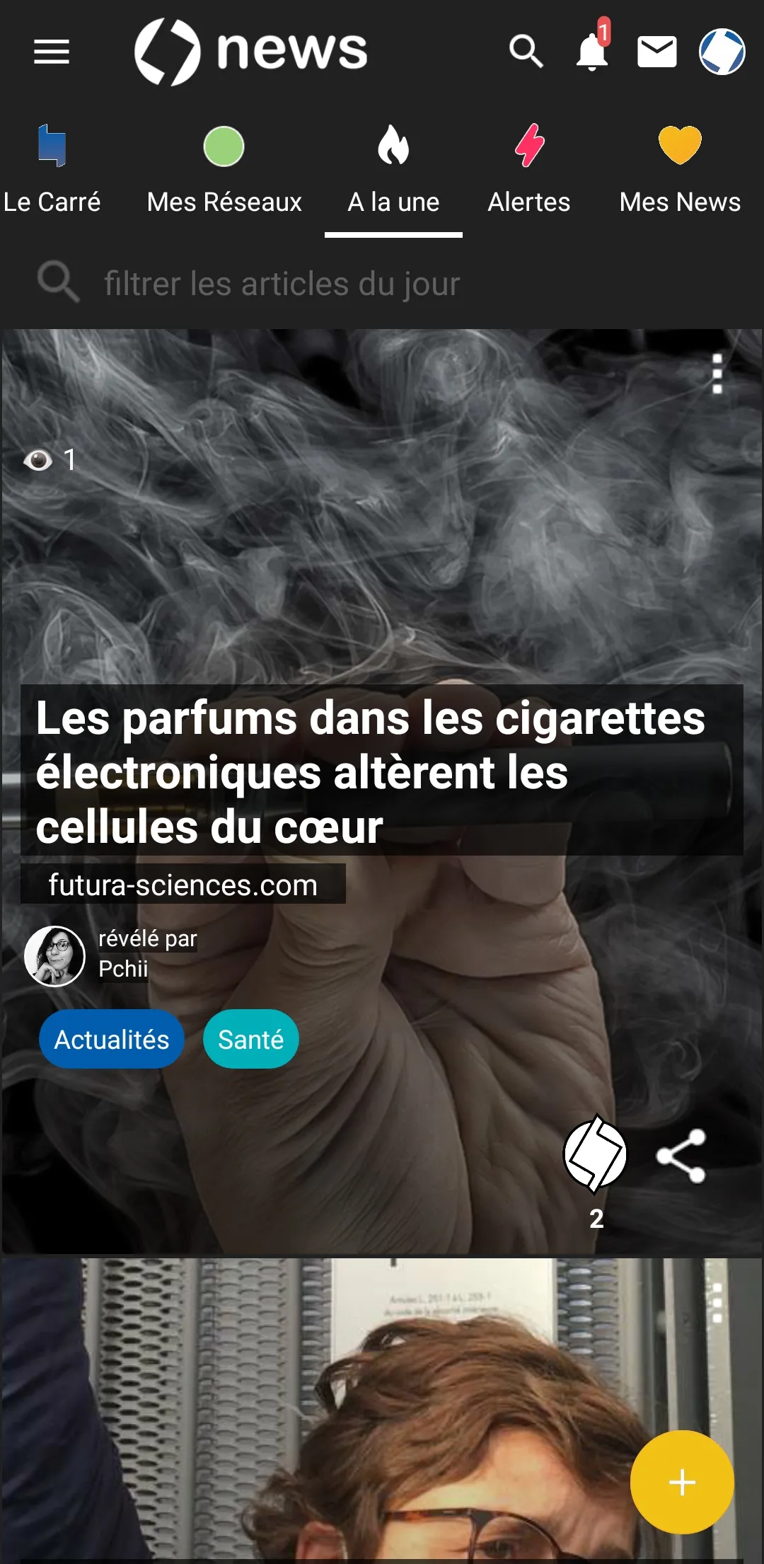 Kubiq News - Actualités France | Indus Appstore | Screenshot