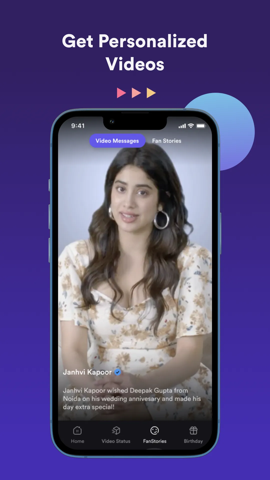 TrueFan - Get Video Messages | Indus Appstore | Screenshot