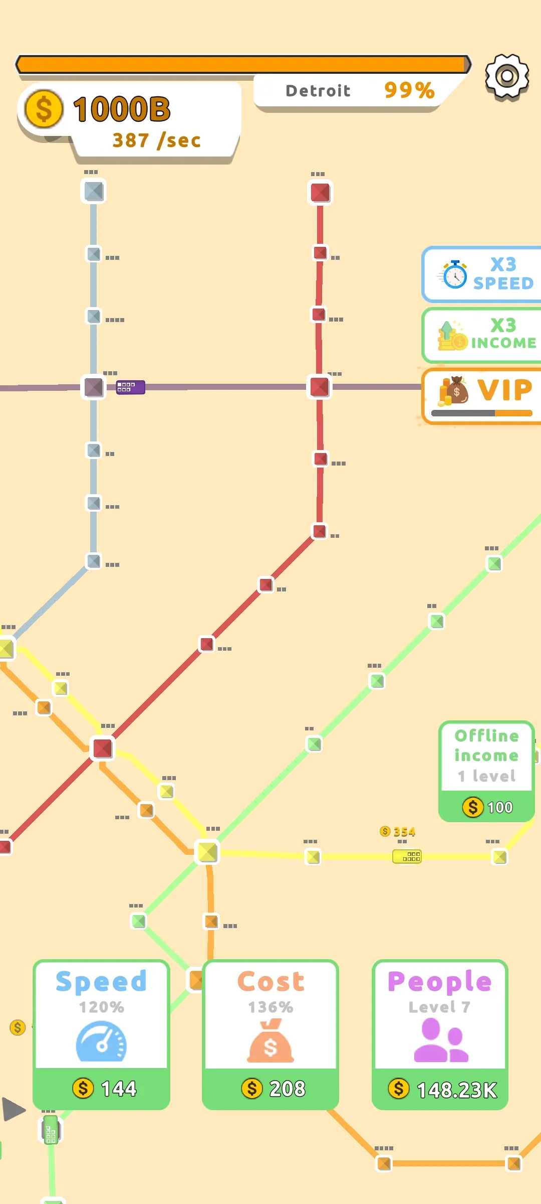 Subway Connect: Map Design | Indus Appstore | Screenshot