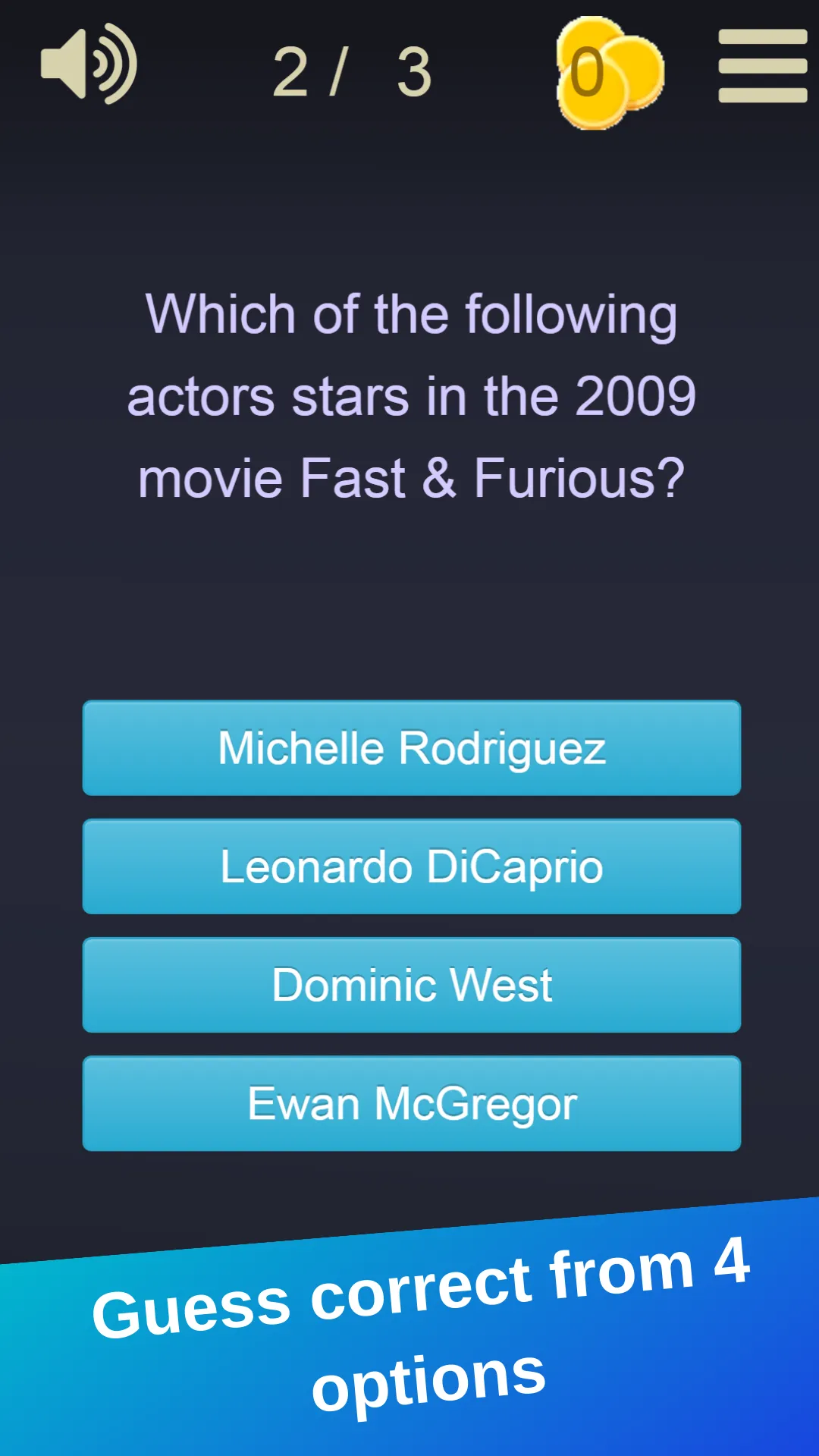 Movie Trivia Quiz - Film trivi | Indus Appstore | Screenshot