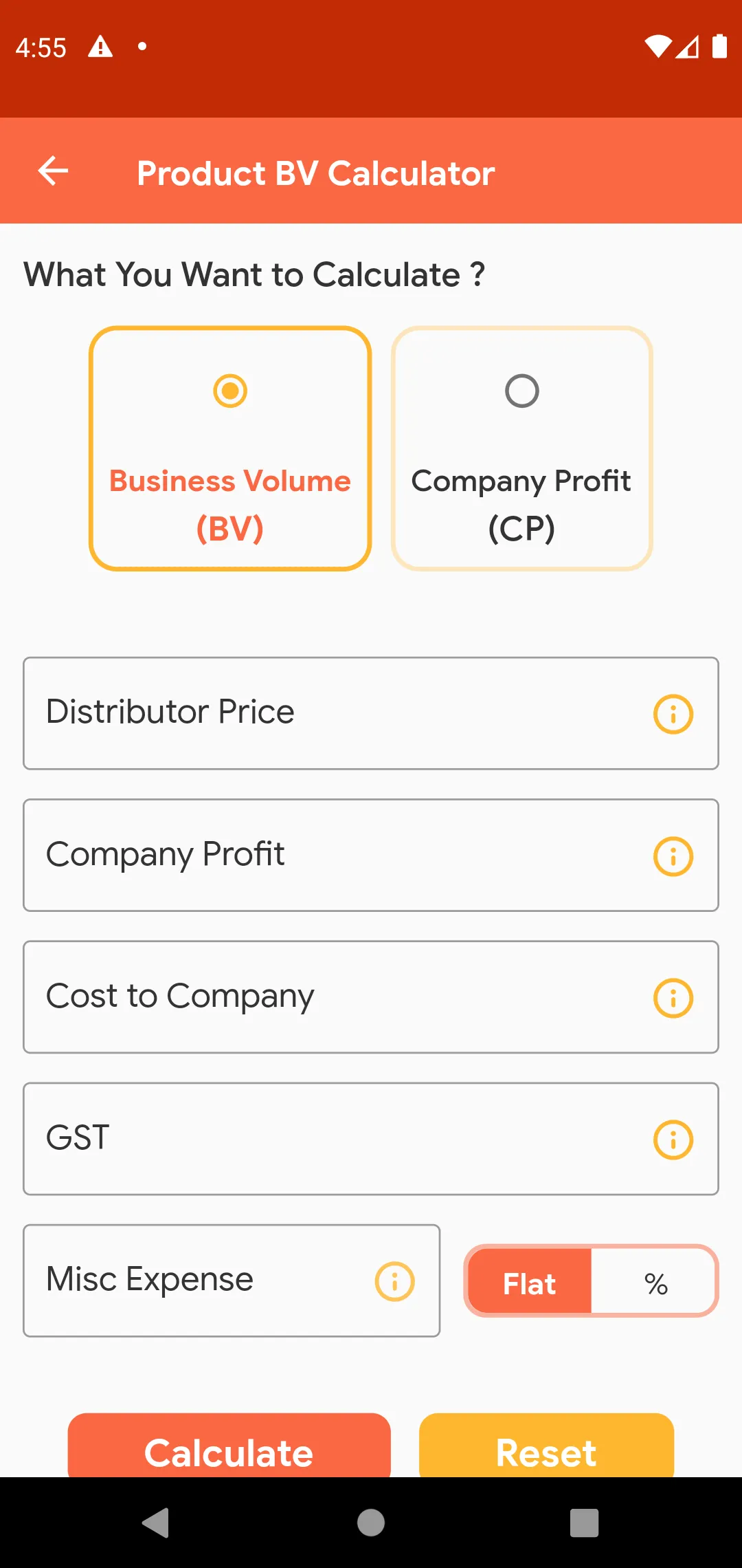 MLM Calculator | Indus Appstore | Screenshot