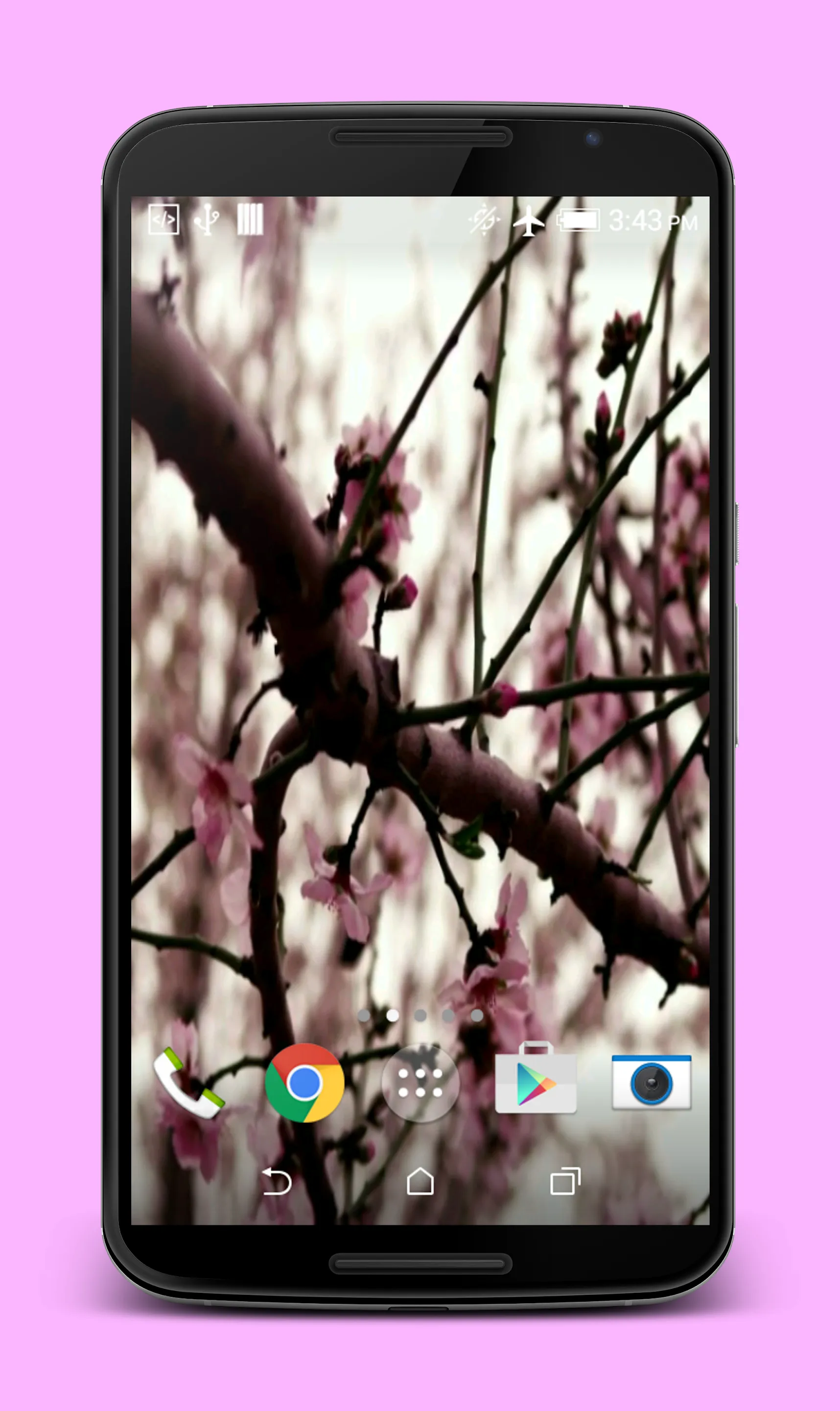 Sakura Live Wallpaper | Indus Appstore | Screenshot