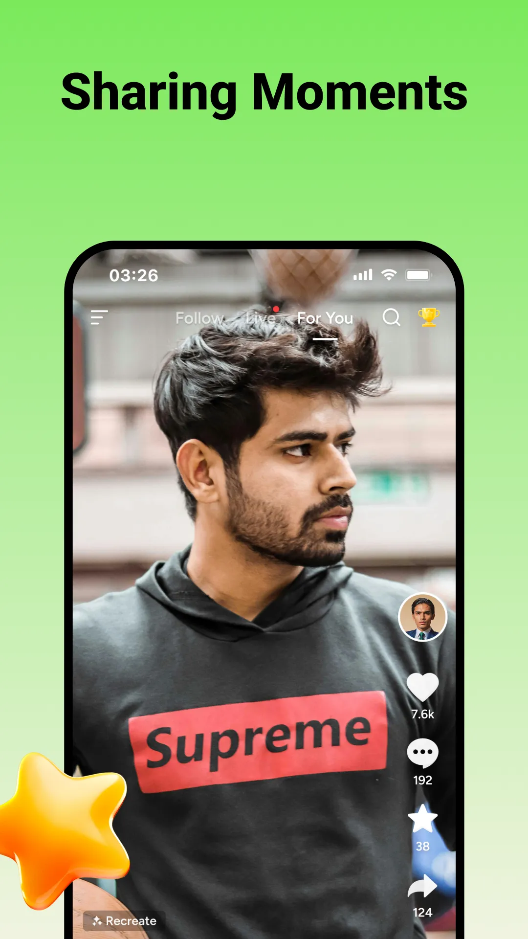 GOSH -Live Stream, Video, Earn | Indus Appstore | Screenshot