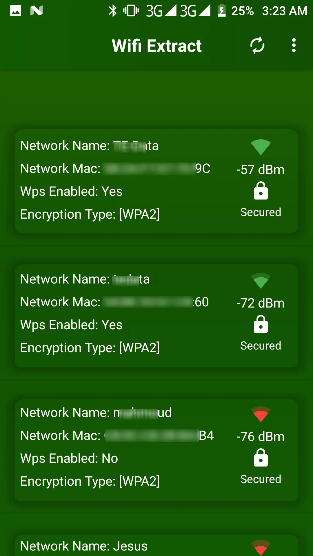 WiFi Extract كشف الواى فاى | Indus Appstore | Screenshot