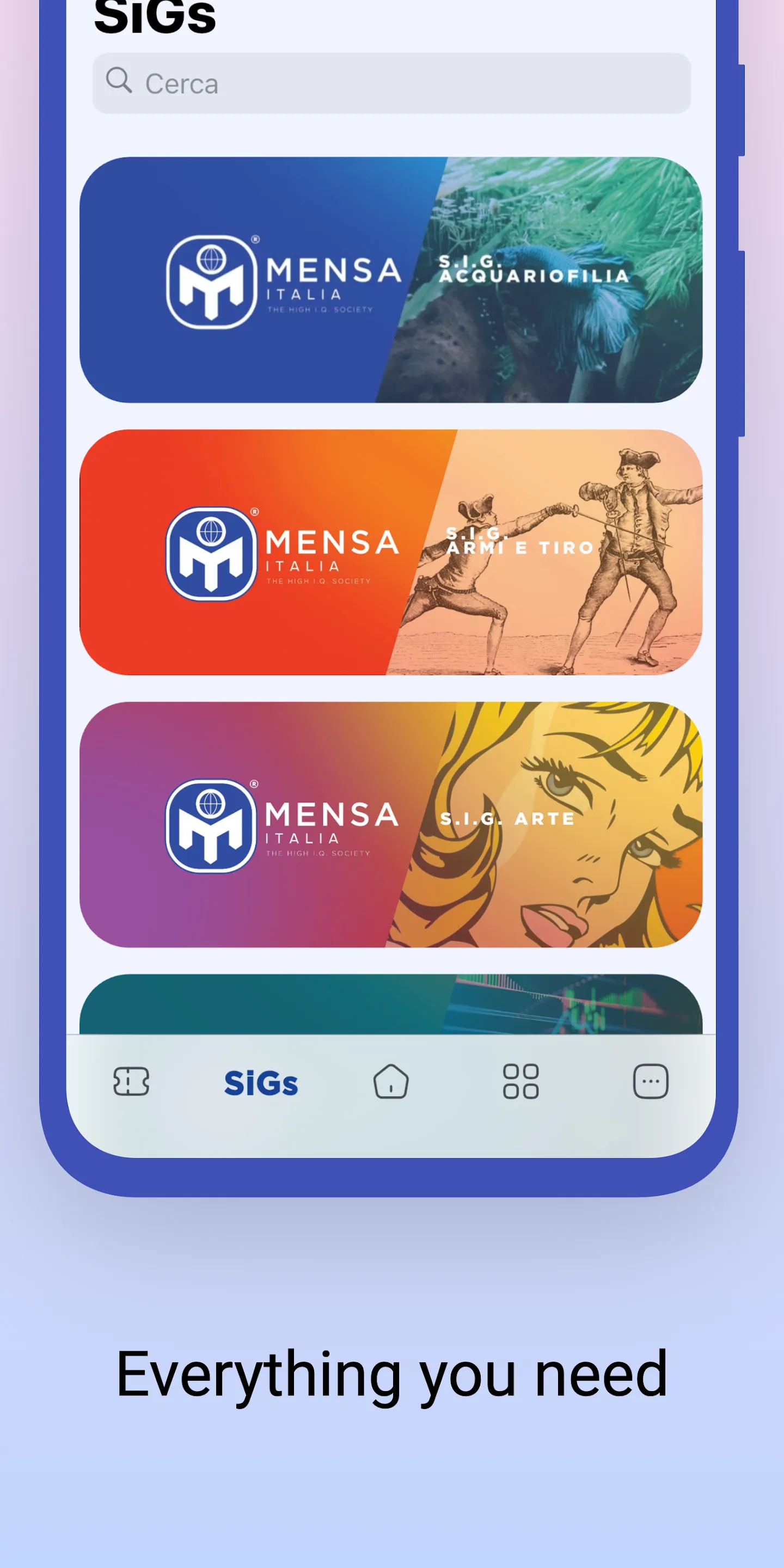 MENSA - Italia | Indus Appstore | Screenshot