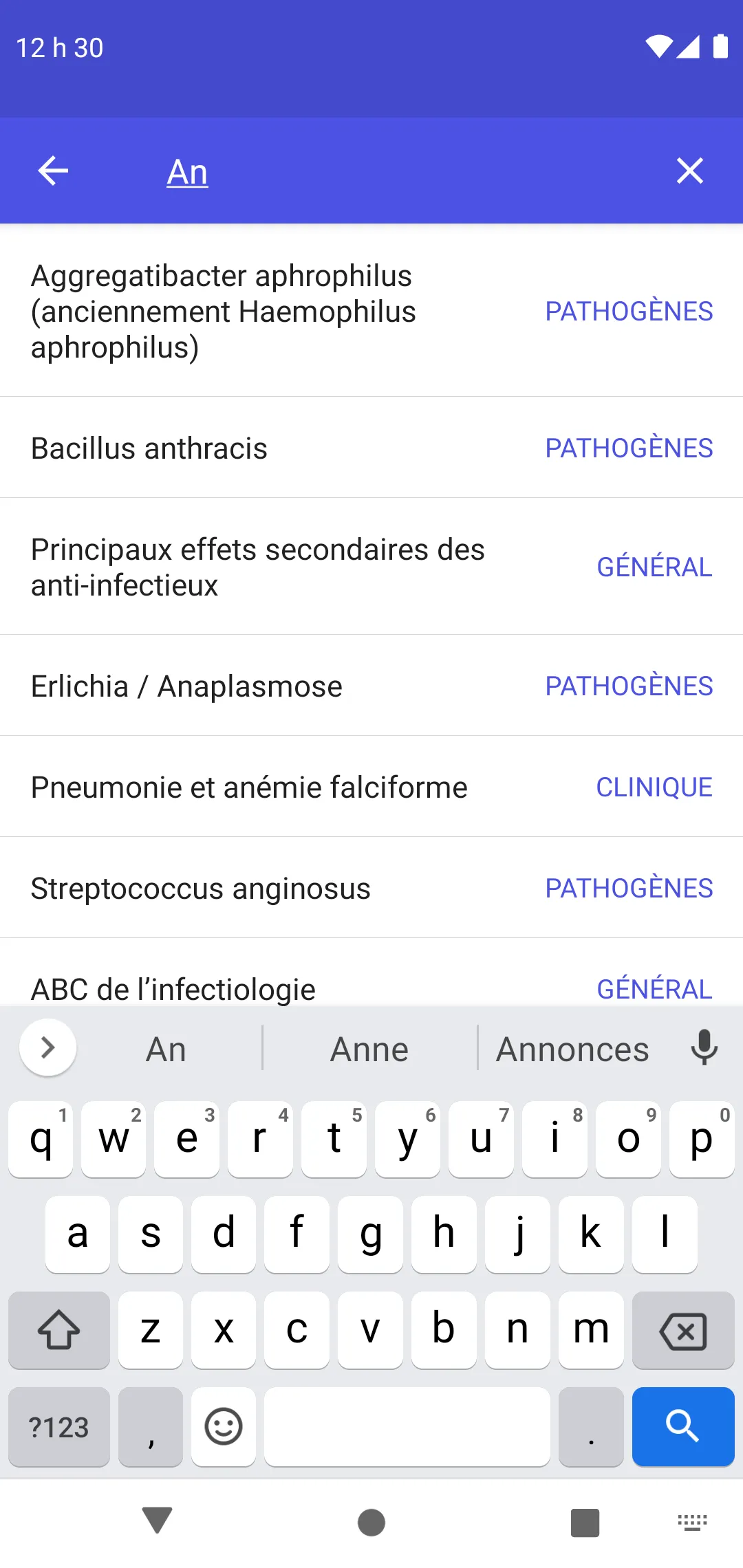 Antibiothérapie Pédiatrique | Indus Appstore | Screenshot