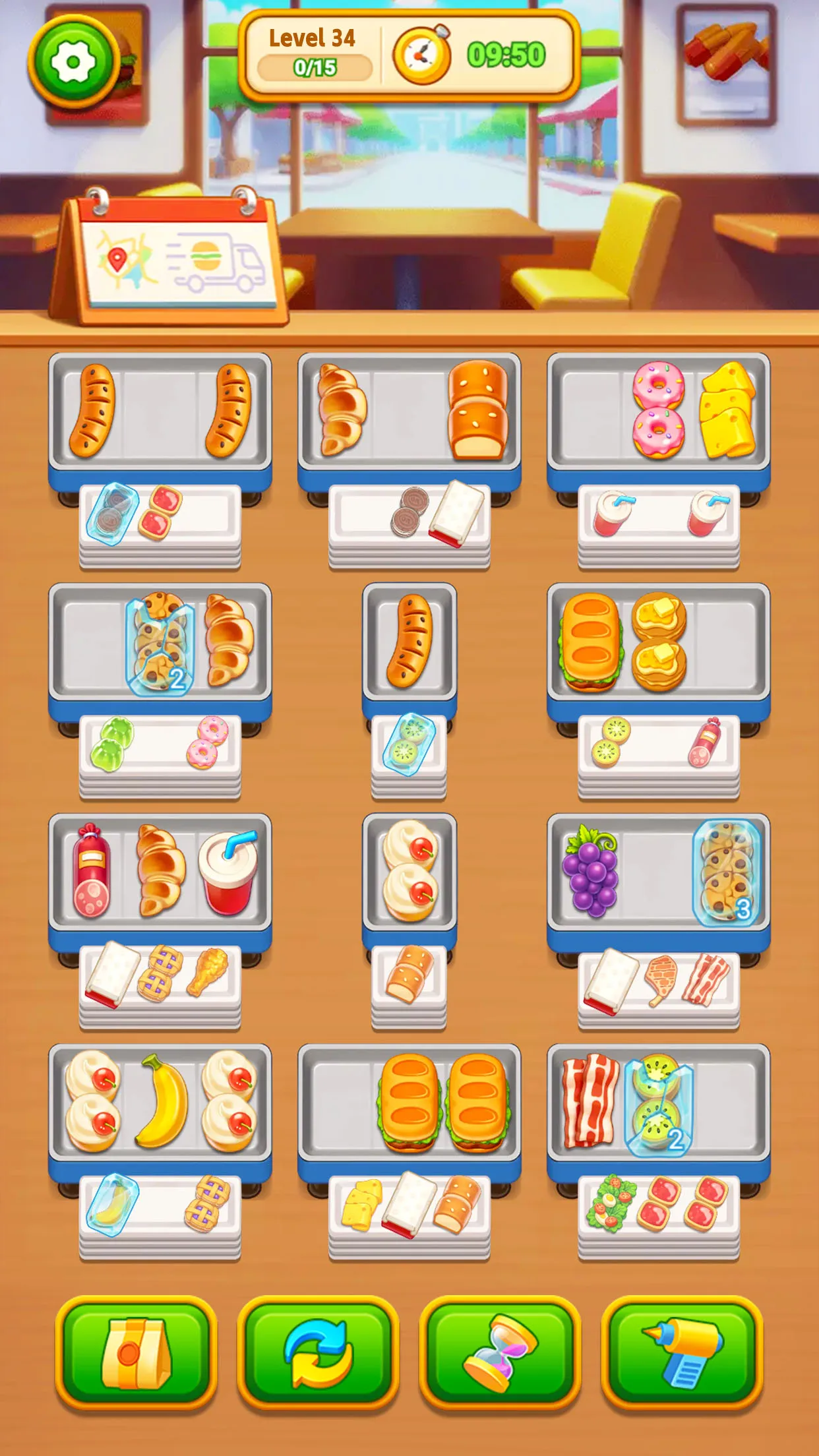 Grill Sort - Food Sort Games | Indus Appstore | Screenshot
