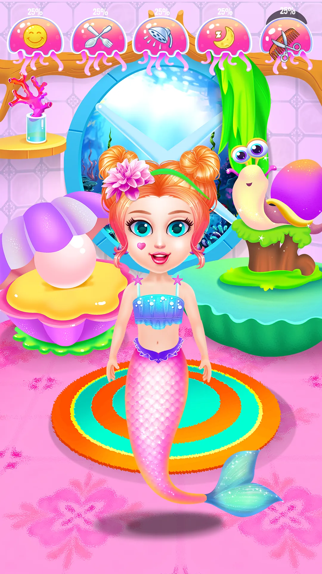 Princess Mermaid At Hair Salon | Indus Appstore | Screenshot