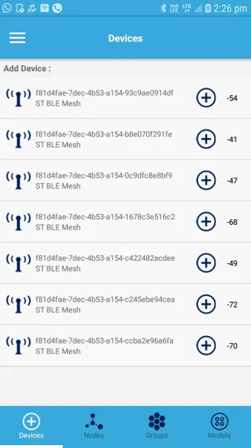 ST BLE Mesh | Indus Appstore | Screenshot