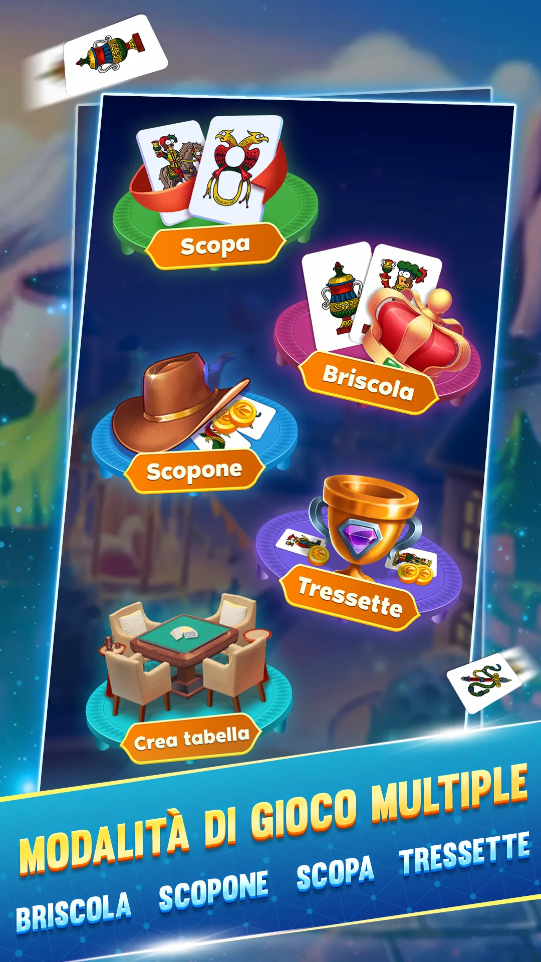 Scopa Briscola Italian Game | Indus Appstore | Screenshot