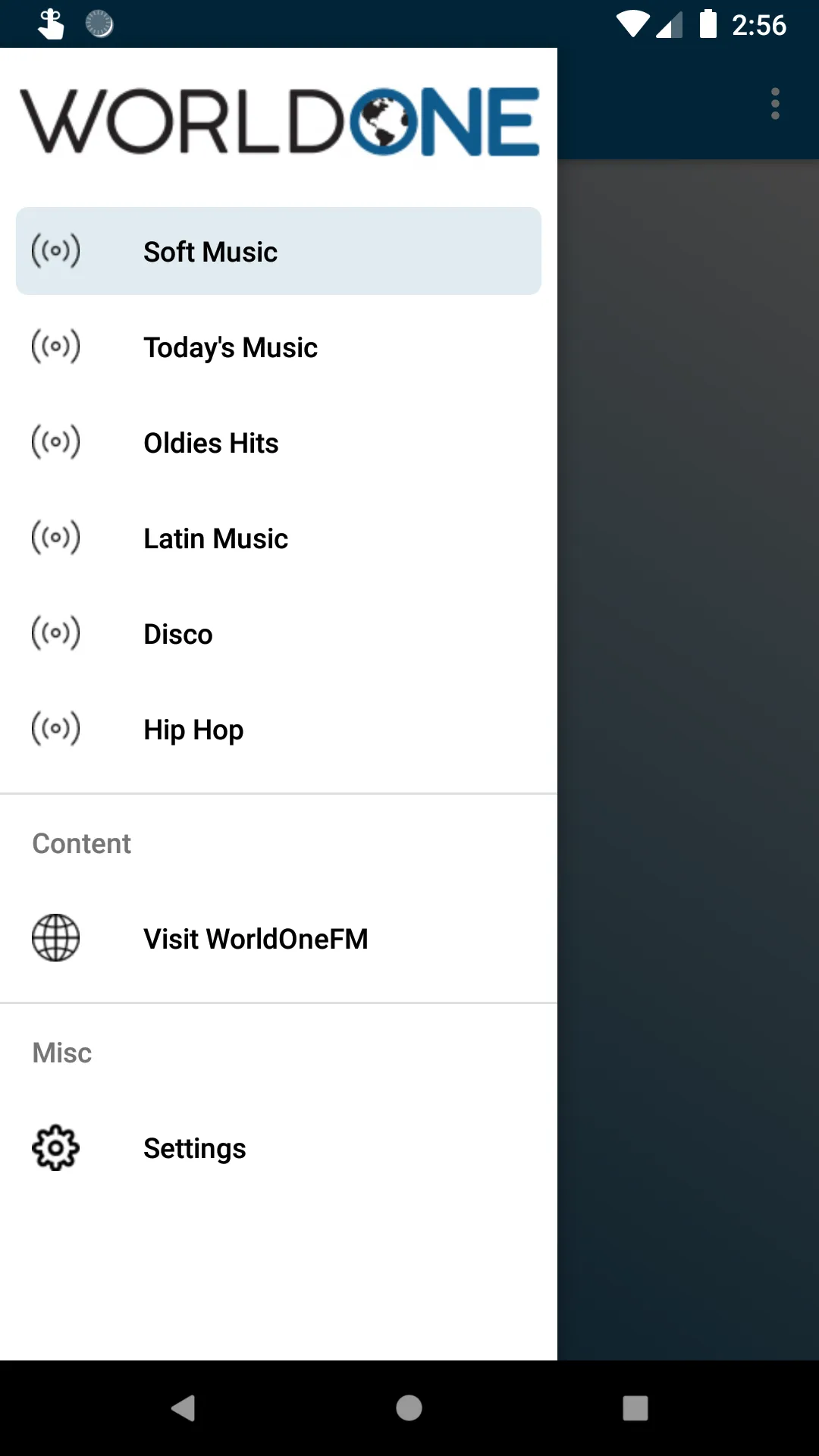 WorldOneFM | Indus Appstore | Screenshot