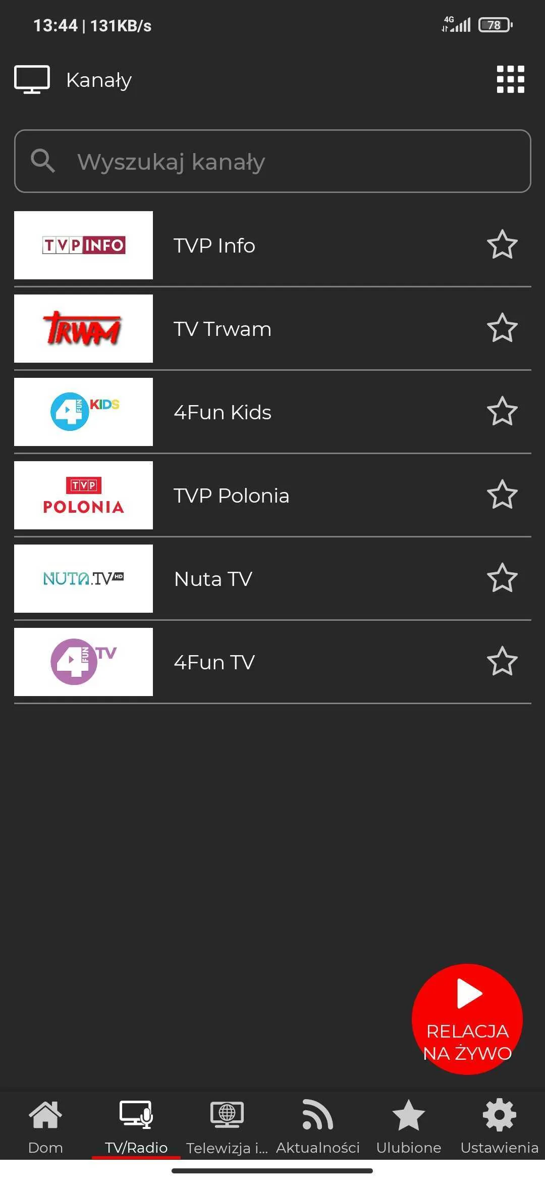 Polska Live | Indus Appstore | Screenshot