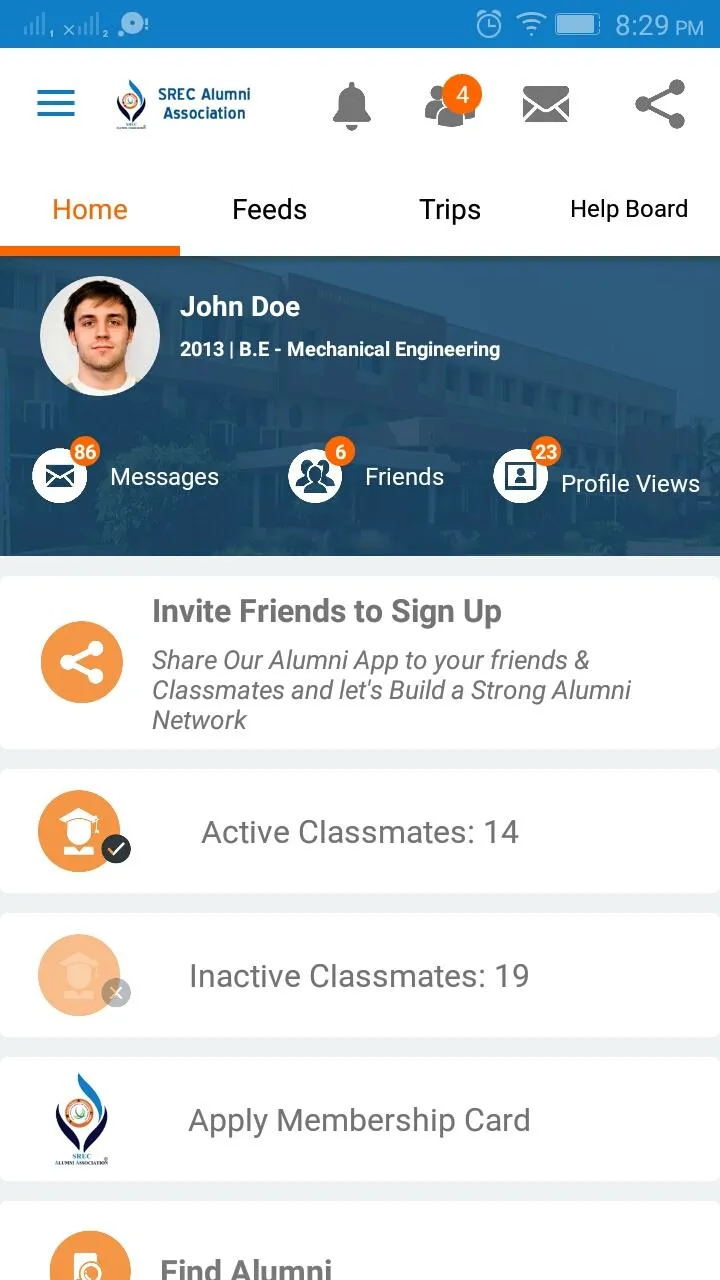 SREC Alumni Association | Indus Appstore | Screenshot