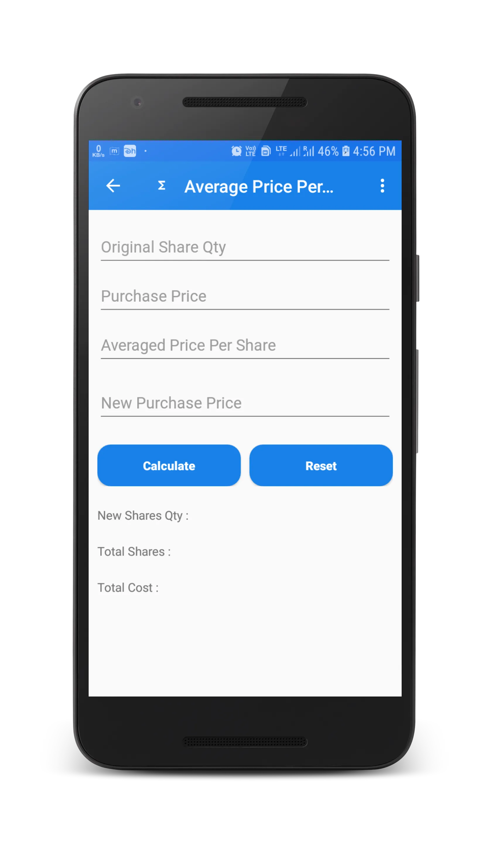 Stock Avg. & Profit Calculator | Indus Appstore | Screenshot