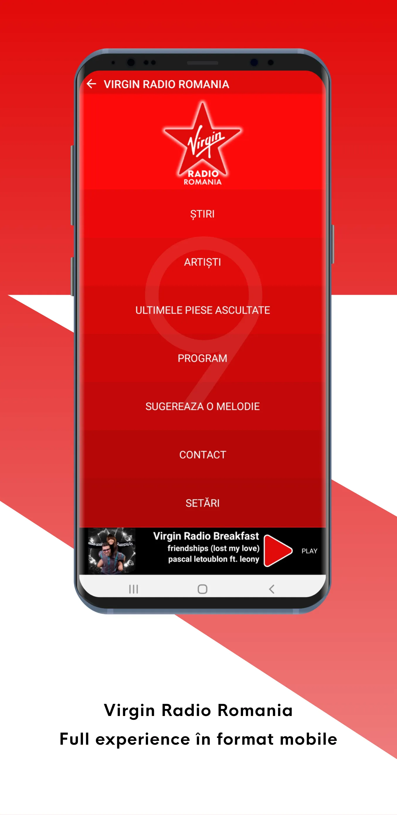 Virgin Radio Romania | Indus Appstore | Screenshot