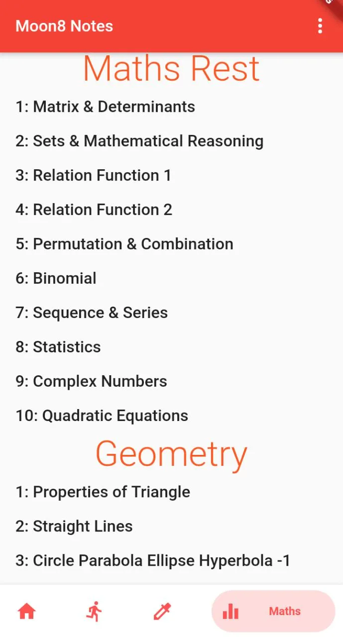 Moon8 JEE Mains Notes | Indus Appstore | Screenshot