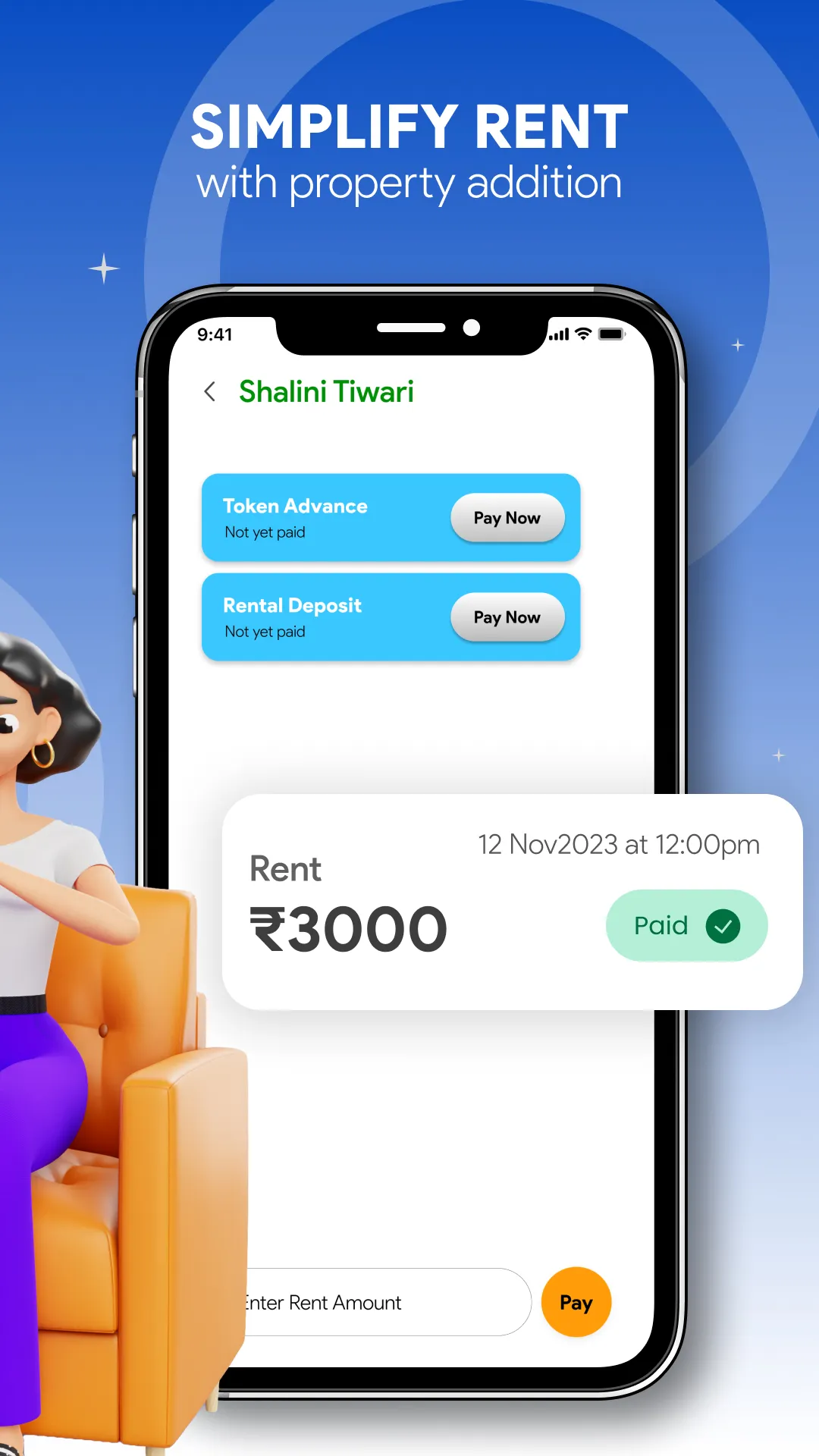 ePayRent with Credit Cards | Indus Appstore | Screenshot