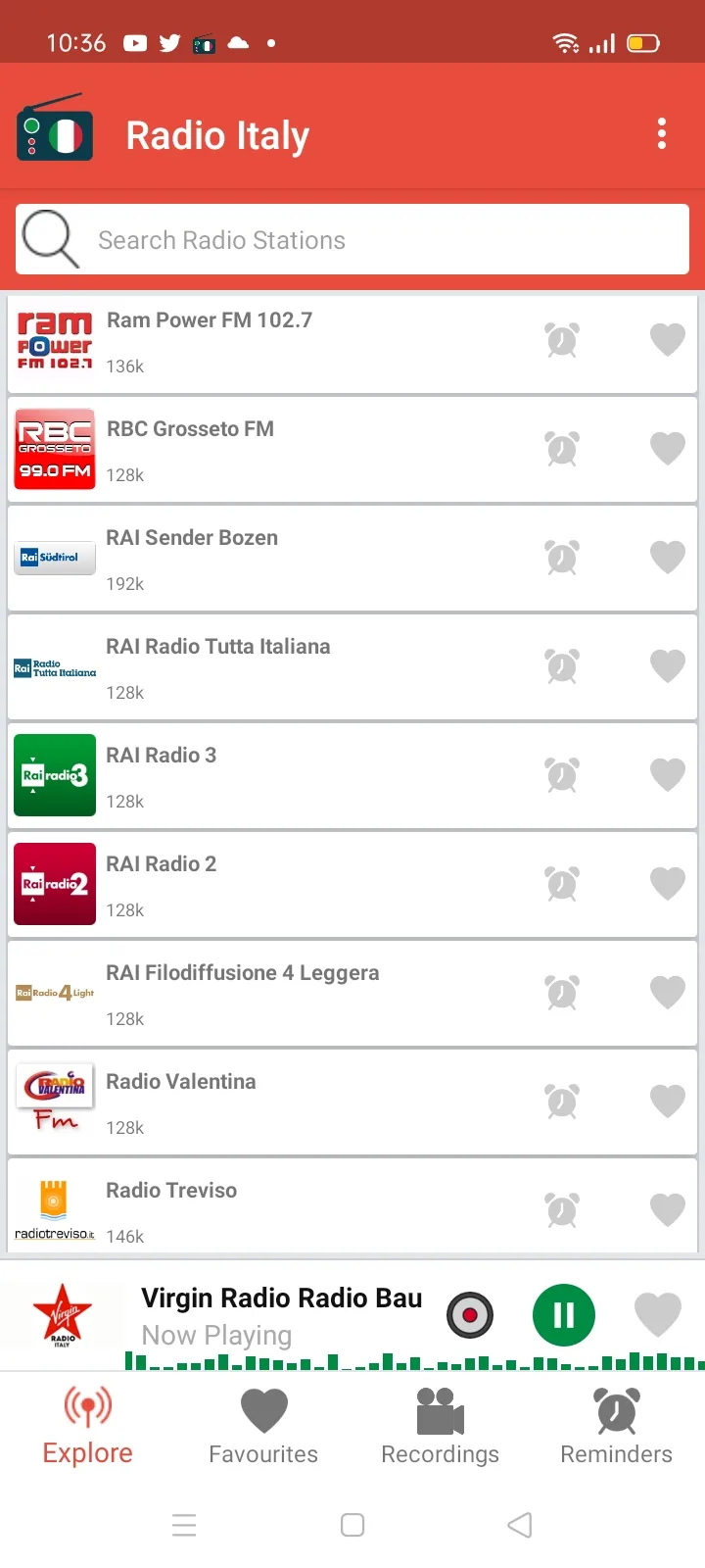 Radio Italy - Record Stream FM | Indus Appstore | Screenshot