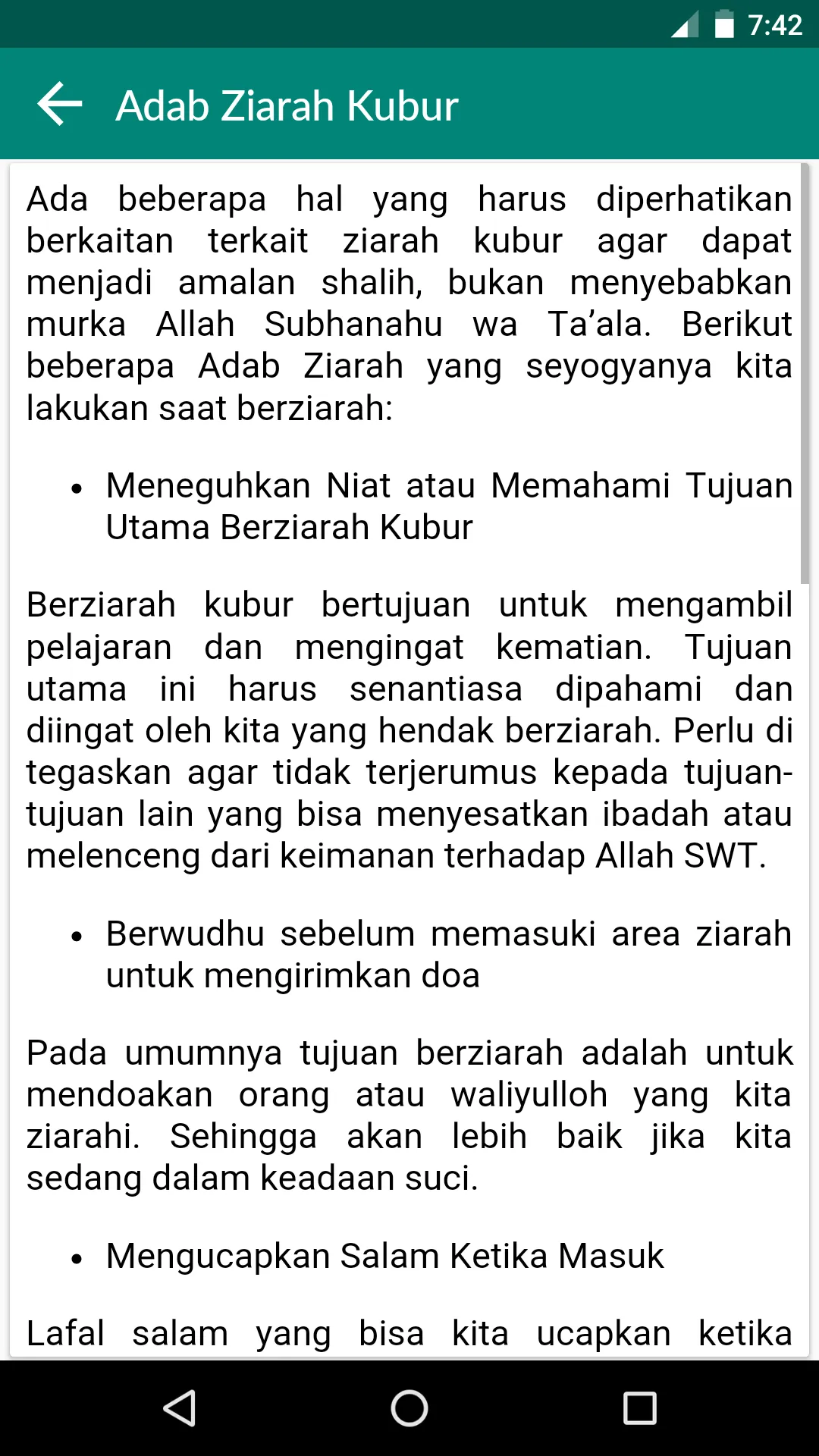 Peta Ziarah (Makam Waliyulloh) | Indus Appstore | Screenshot