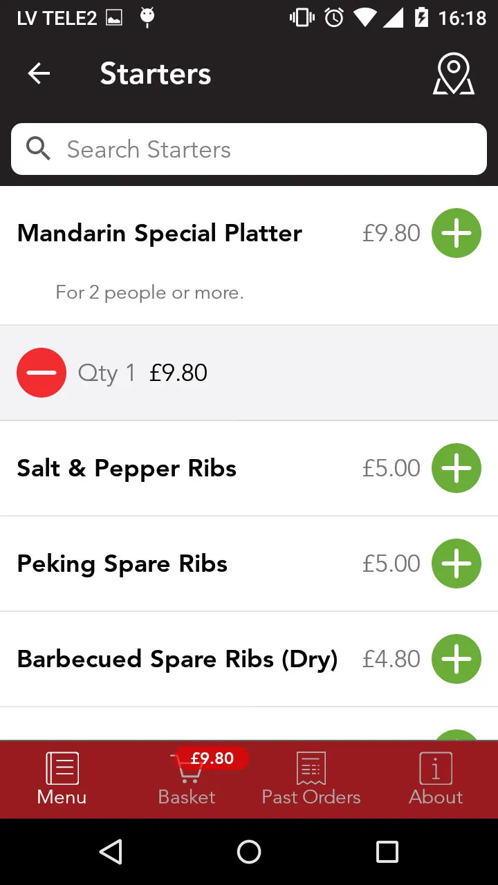 Mandarin Garden Ordering App | Indus Appstore | Screenshot