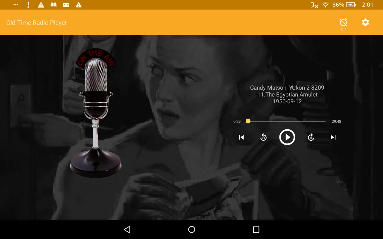 Old Time Radio Player - New UI | Indus Appstore | Screenshot