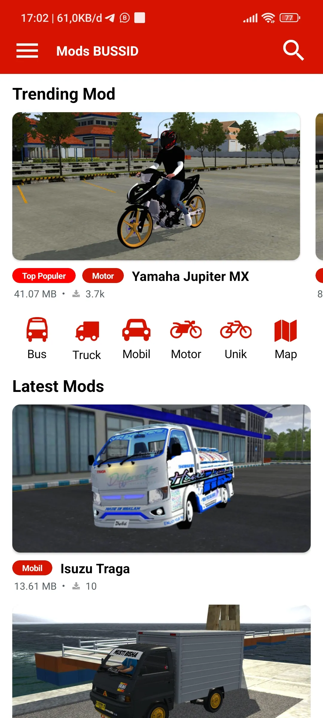 Mod Bussid Pariwisata Jetbus 5 | Indus Appstore | Screenshot