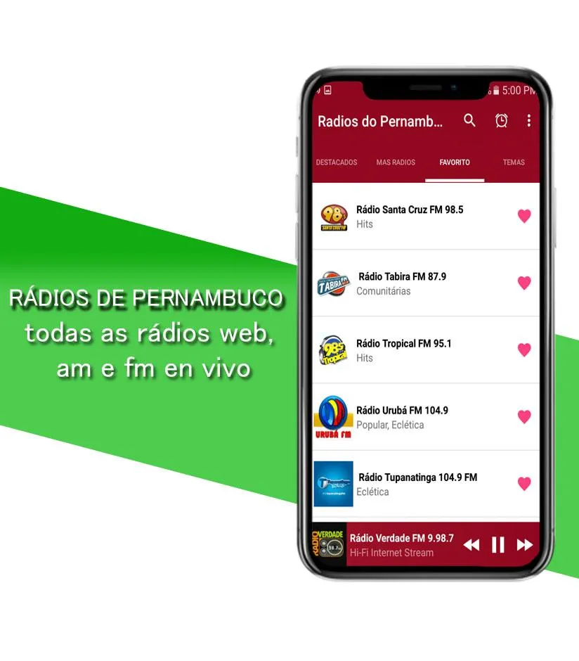 Radios of Pernambuco | Indus Appstore | Screenshot