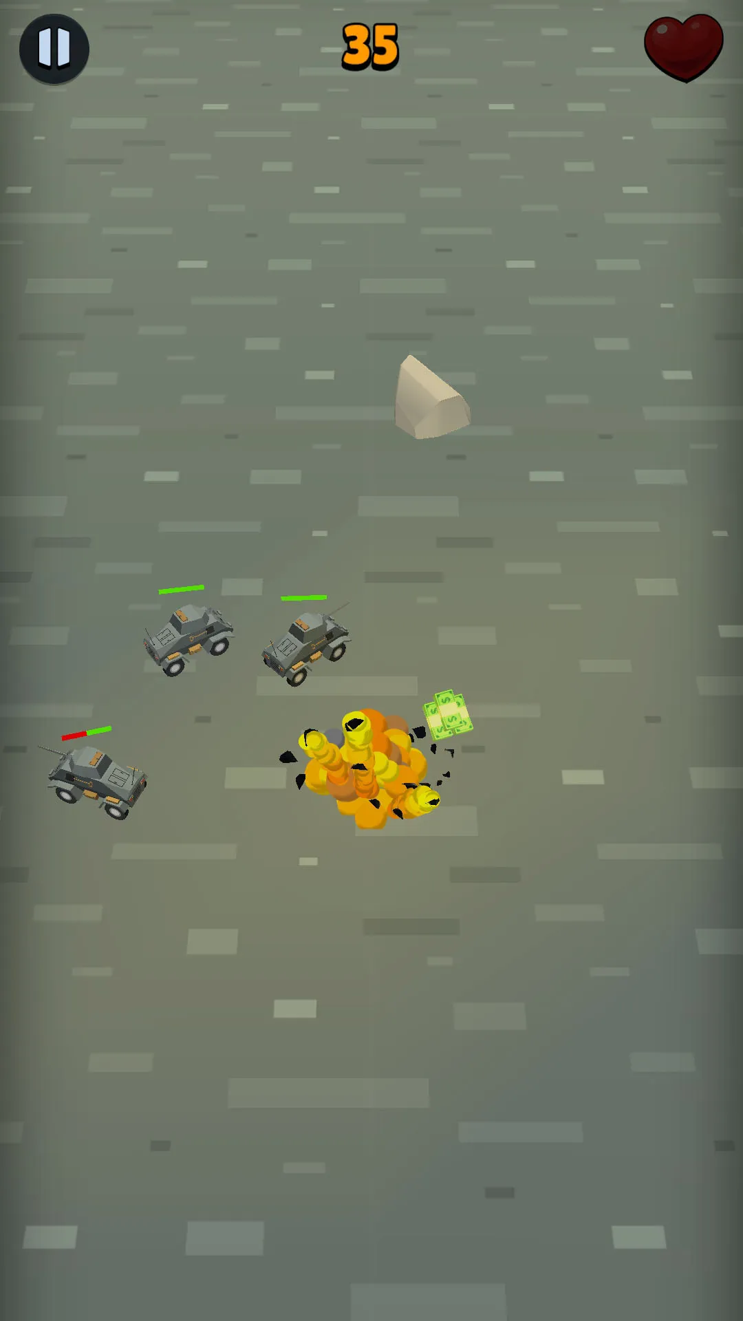 Tank Chase. Reckless Pursuit | Indus Appstore | Screenshot