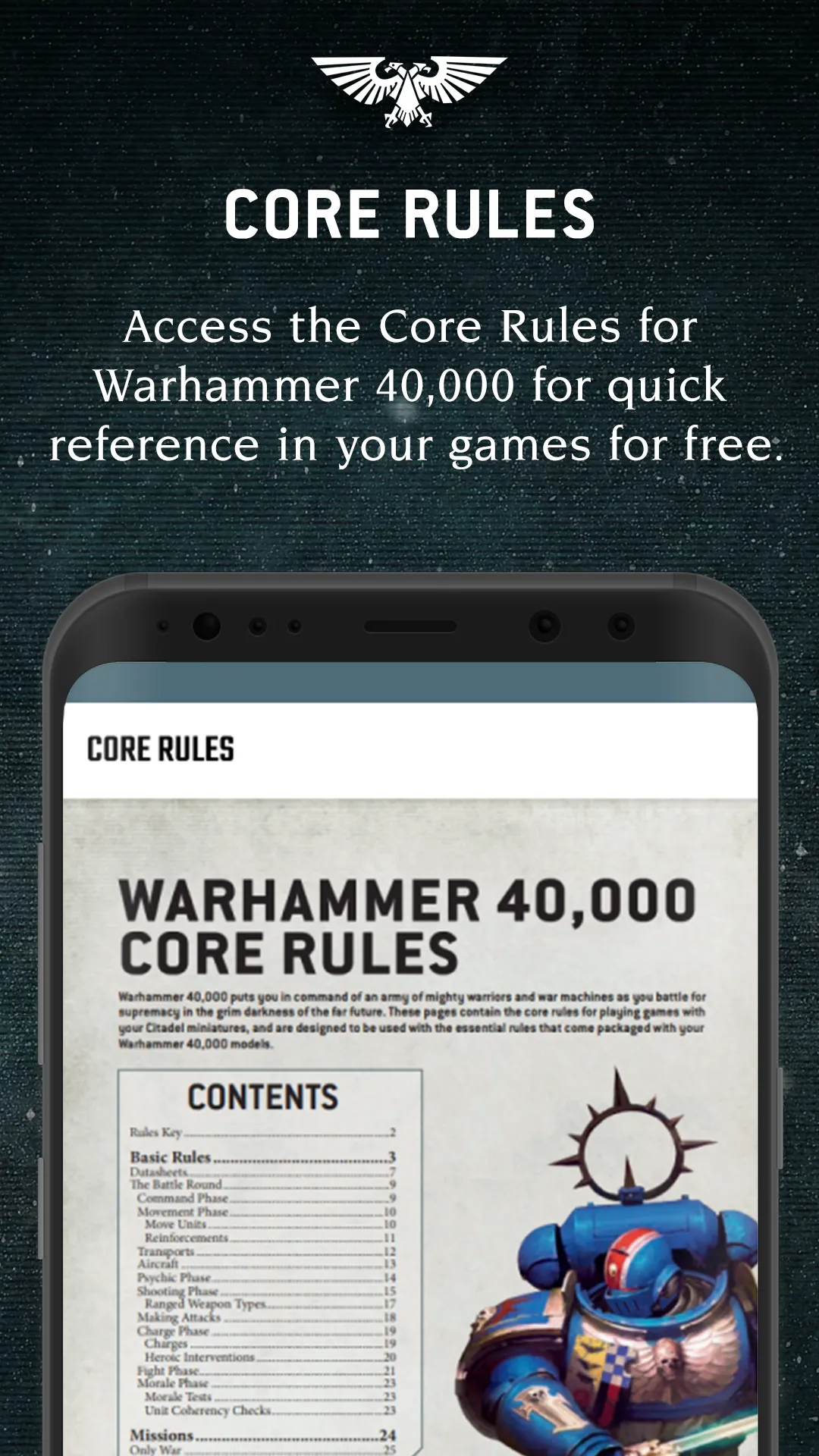 (OLD)Warhammer 40,000:The App | Indus Appstore | Screenshot