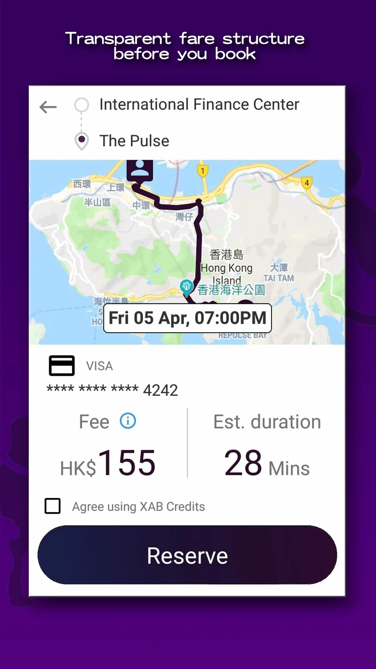 XAB HK Taxi | Indus Appstore | Screenshot