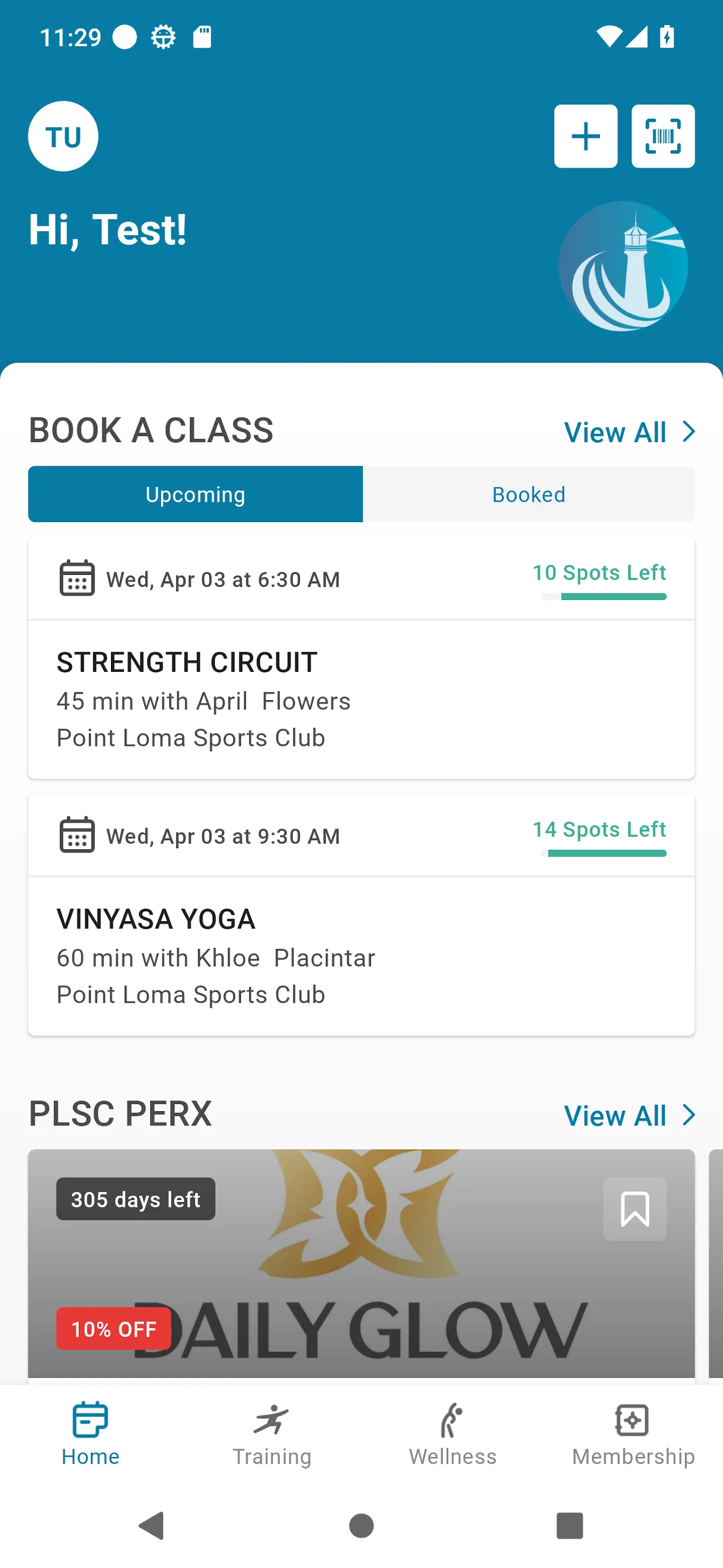 Point Loma Sports Club | Indus Appstore | Screenshot