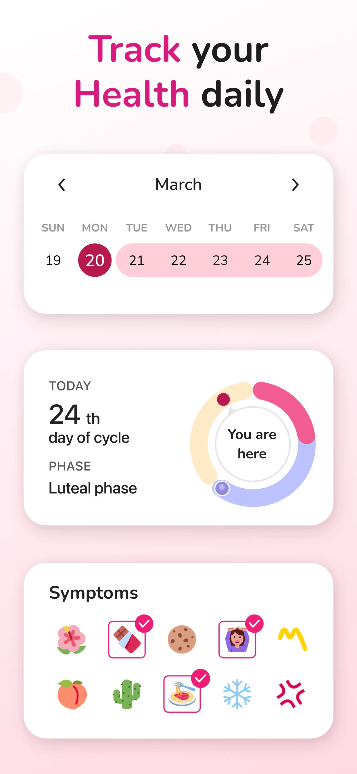 My Period Calendar & Tracker | Indus Appstore | Screenshot