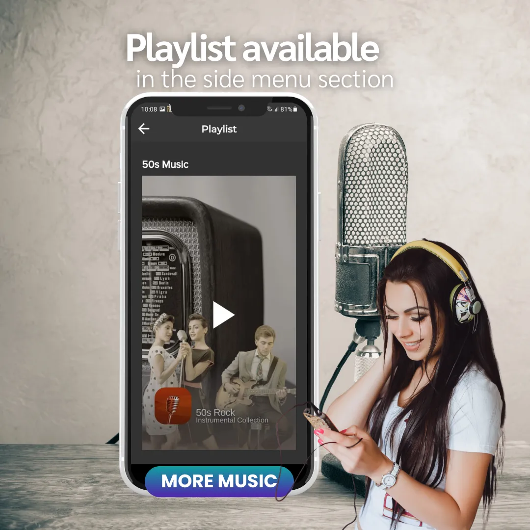50s Music - Oldies | Indus Appstore | Screenshot